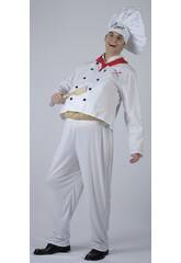 Déguisement Cuisinier Homme Taille Unique 