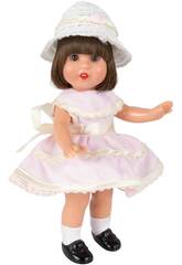 Mini Mariquita Prez Rosa Kleid mit Hut