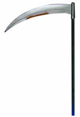 Foice ensaguentada de 106 cm.