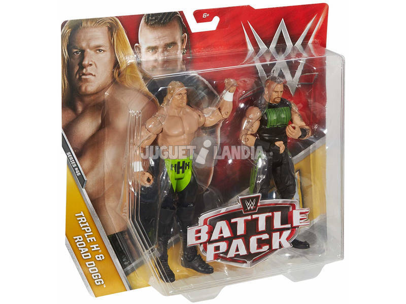 WWE pack 2 Figure con Accessori Mattel P9579