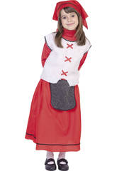 Costume per bambina pastorella taglia M