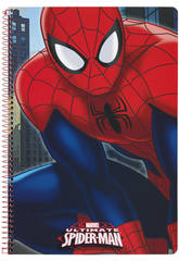 Cahier Couverture Dure 80 Feuilles Spiderman