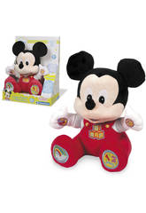 Brinquedo De Pelúcia Mickey Interativo Do Bebê