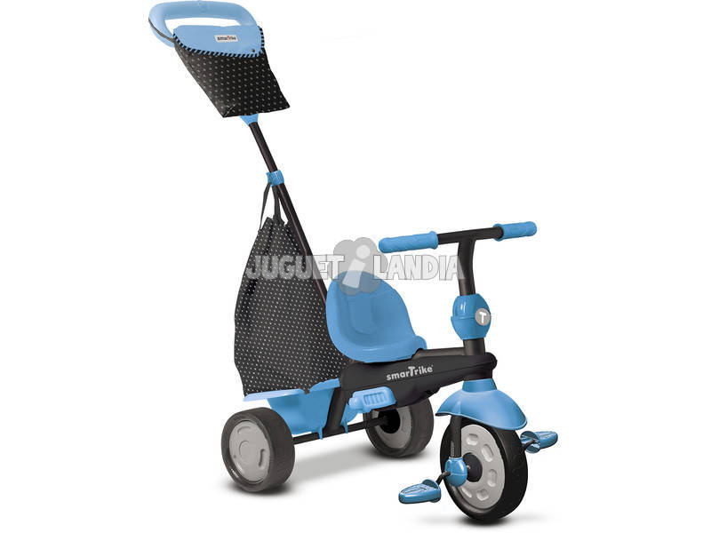 Triciclo Smart Trike Glow 4 in 1 Blu