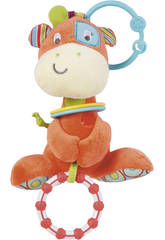 Chocalho Girafa Patch com Rangidos e Sons