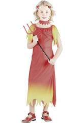 D�guisement Diablesse Feu pour Fille Taille S