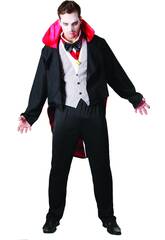 Fantasia Vampiro Malvado Homem Tamanho XL 