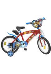 Bicicleta Paw Patrol 16