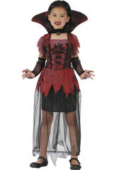 Disfarce Vampira G�tica Menina Tamanho XL