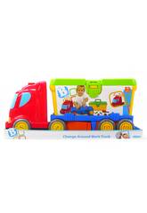 Toy Truck Trailer Chassis Anhänger mit Teilen