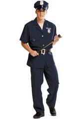 Disfraz Hombre L Policía con Gorra