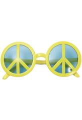 Gafas Simbolo de la Paz Amarillas