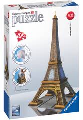 Puzzle 3D 216 pièces Tour Eiffel Ravensburger 12556