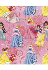 Papel de Embrulho Princesas 200 x 70 cm Montichelvo 30458