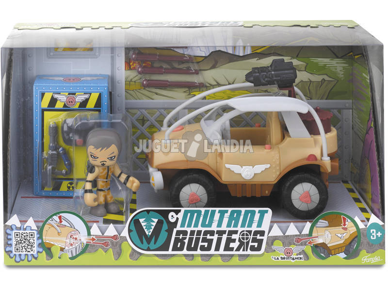 Mutant Busters Action Pack 2 Statuette