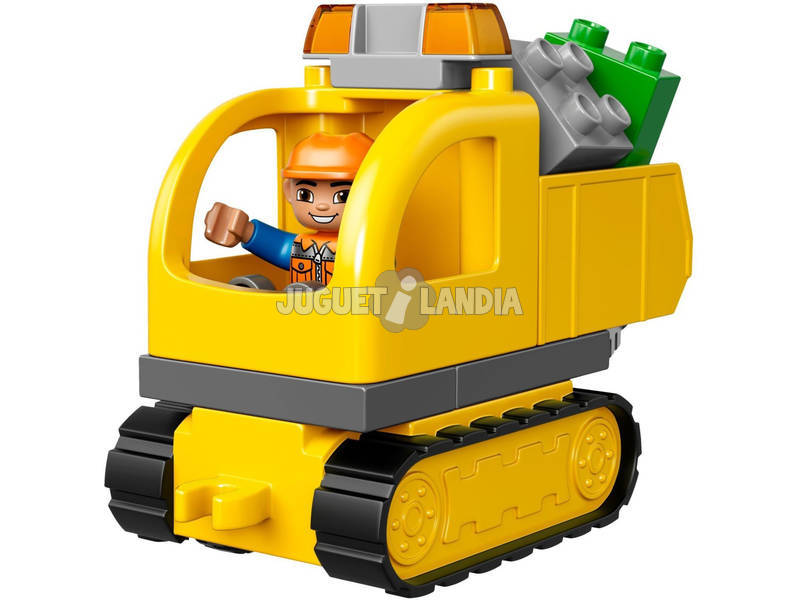 Lego Duplo Caminhão e Escavadora de Esteiras 10812