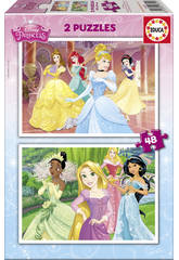 Puzzle Princesses Disney 2x48 pièces