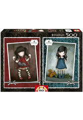 Puzzle 2x500 Ruby + You brought Me Love