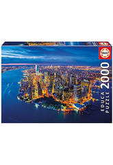Puzzle 2000 Nueva York Desde El Aire Educa 16773