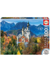 Puzzle 300 XXL Castillo de Neuschwanstein 38x28 cm EDUCA 16744