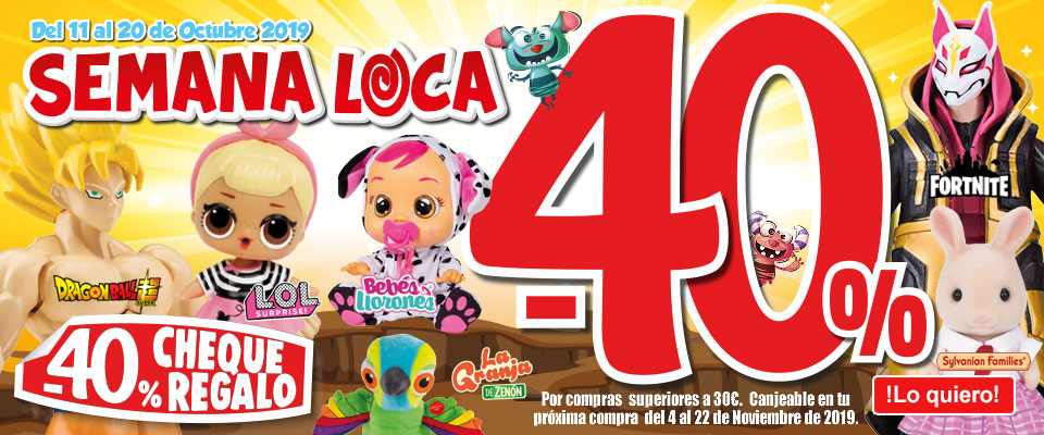 Cheque Regalo 40%